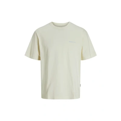 Abbildung von Jack &amp; Jones CREW NECK Tshirt print, Herren, Größe: Small, Weiß