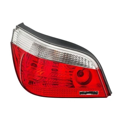 Abbildung von HELLA 2VP 008 679 111 Rückleuchte links P21W, PY21W, W16W 12 Rot mit Glühlampen Lampenträger BMW: 5 Limousine