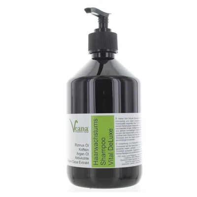 Abbildung von VEANA Kopfhaut Pflegeshampoo HAARWACHSTUMS SHAMPOO VITAL DELUXE (500ML) Haarausfall, fördert Haarwachstum, stoppt mindert Kopfhautentzündungen
