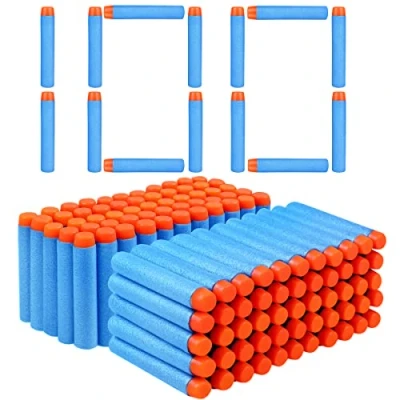 Abbildung von VCOSTORE Nerf Pfeile, 100 Stück Darts Munition Pfeile Dart Bullets Refill,Foam für N Strike Elite Blasters Series