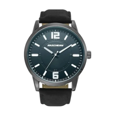 Abbildung von Skechers Quarzuhr, (Set, 5 tlg., mit 4 Schmuckarmbändern), Armbanduhr, Herrenuhr, Ideal auch als Geschenk, analog, Leuchtindizes