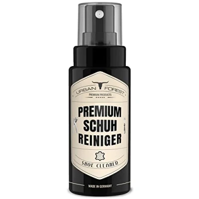 Abbildung von Schuh Reiniger Professionelle Reinigung &amp; Pflege Sneaker an Leder Kunstleder Schuhe sauber Machen mit Schuhputzmittel Shoe Cleaner von URBAN Forest