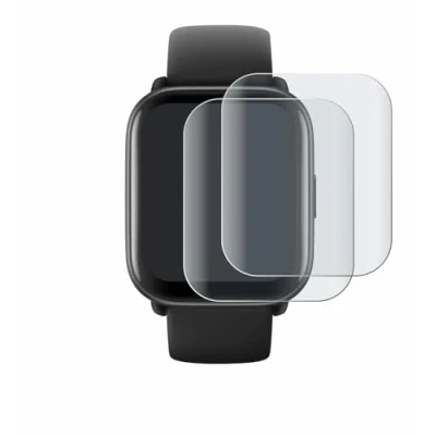 Abbildung von BROTECT Full Cover Schutzfolie Matt für Amazfit Active (2 Stück) Screen Displayschutz Folie, 3D Curved, Anti Reflex