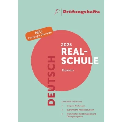 Abbildung von Prüfungsheft &amp; Training 2025 Deutsch Realschule Hessen Original Prüfungen und Lösungen