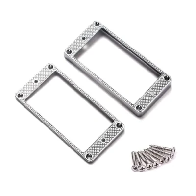 Abbildung von Alnicov Humbucker Tonabnehmer für LP Gitarre, gebogener Ring, 2 Stück