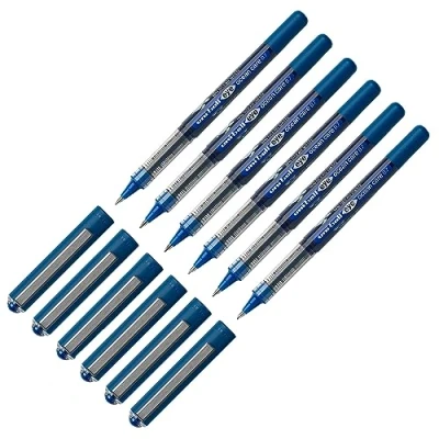 Abbildung von Faber Castell uni ball 205094 Tintenroller EYE Ocean Care, 6 Stück, 0.4 mm Mine, blau, dokumentenecht