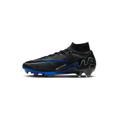Abbildung von Nike Herren Zoom Superfly 9 Elite Fg Fußballschuh, Schwarz Blau Black Chrome Hyper Royal, 41 EU