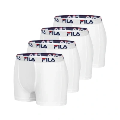 Abbildung von FILA Herren Fi/1bcx4/Fu5016 Retroshorts, Wh, M (4er Pack)