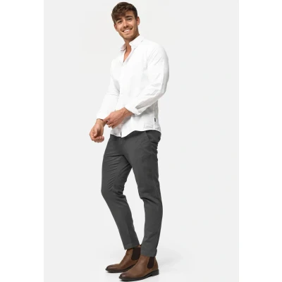 Abbildung von Indicode Jeans Ignazo Chino, Herren, Größe: 38x32, Dk grey