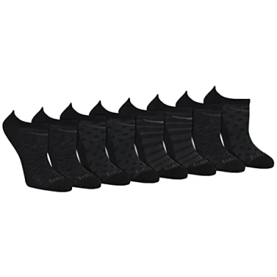 Abbildung von Saucony Damen Performance Super Lite No Show Athletic Socken, M Laufsocken, Black Fashion (8 Paar), 38 (8er Pack)