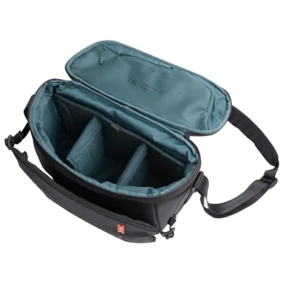 Abbildung von PGYTECH OneMo Sling Kameratasche 11L 13L, wasserdichte Fototasche Kamera Umhängetasche Herren Schultertasche, SLR Tasche für Sony/Canon/Nikon/DJI Mini 4 Pro/DJI Avata 2/DJI Mavic/Stativ/Laptop,Schwarz