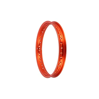 Abbildung von Renner Automotive Felge 1,6 x 16&quot;&quot; Alufelge Orange eloxiert für Simson S50, S51, KR51 Schwalbe, SR4