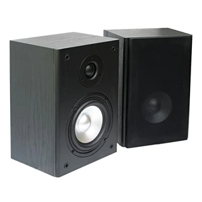 Abbildung von E Lektron BK 55 Stereo Regal Lautsprecher (50 W, Passive Lautsprecher, Lautsprecherfront ist abnehmbar)