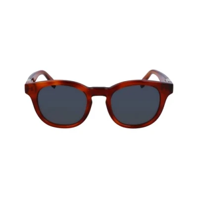 Abbildung von Lacoste Men&#039;s Sunglasses L6006S Blonde Havana with Solid Green Lens