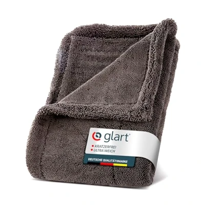 Abbildung von Glart 44TW6 Twist Mikrofaser Auto Trockentuch 60x40cm Autopflege Mikrofasertuch (80% Polyester, 20% Nylon, 40x60 cm)