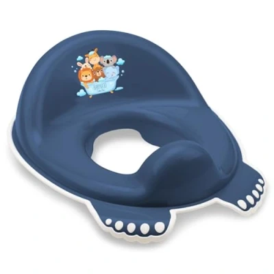 Abbildung von kinder Toilettensitz TÜV Rheinland geprüft! Toilettenaufsatz für ab 2 Jahre mit Anti Rutsch Beschichtung. Toilet seat for kids.