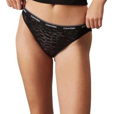 Abbildung von Calvin Klein Underwear Modern LOGO Brief 3 PACK Slip, Damen, Größe: XL, Black/ivory/troposphere
