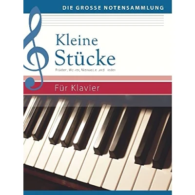 Abbildung von Kleine Stücke für Klavier: Etüden, Walzer, Menuette und Lieder: Lieder (Die große Notensammlung)