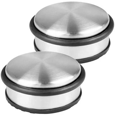 Abbildung von hrb Bodentürstopper Türstopper aus Edelstahl schwerer Stopper für Boden (2 St)