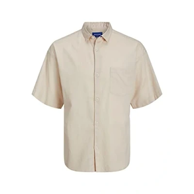 Abbildung von Jack &amp; Jones Hemd, Herren, Größe: Medium, Moonbeam