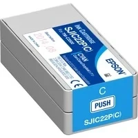 Abbildung von Epson C33S020602 (SJIC22P) Cyan Druckerpatrone