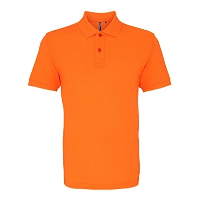 Abbildung von Asquith &amp; Fox Herren and Men&#039;s Polo Poloshirt, Orange (Neon 000), XXX Large
