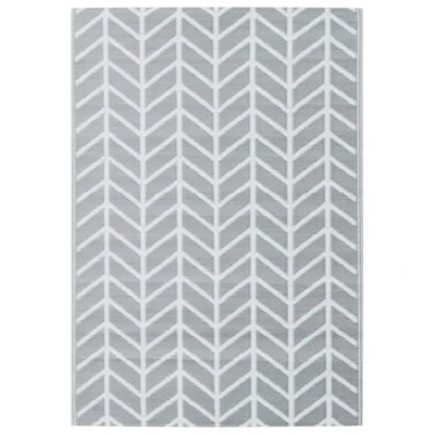 Abbildung von vidaXL Outdoor Teppich Grau 160x230 cm PP