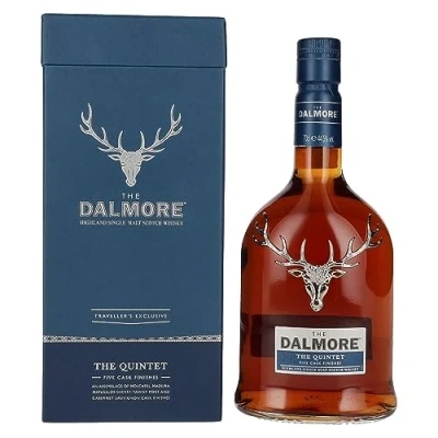 Abbildung von THE Dalmore QUINTET Highland Single Malt Scotch Whisky 44,5% Vol. 0,7l in Geschenkbox