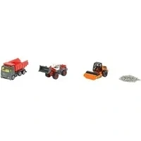 Abbildung von SUPER Geschenkset Straßenbau, Spielfahrzeug
