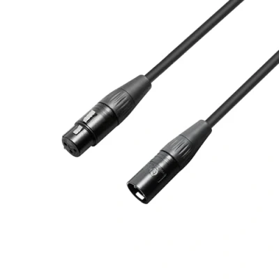 Abbildung von Adam Hall Cables 4 Star MMF 0050 Krystal Mikrofonkabel OCC XLR Female auf Male 0,5 m