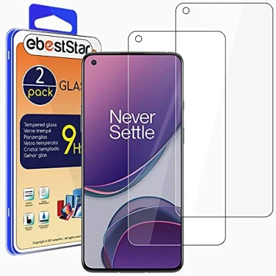 Abbildung von ebestStar {2 Stück) Panzer Schutz Glas für OnePlus 8T, 3D Displayschutz, 9H gehärte Glas, Abgerundete, Blasenfrei