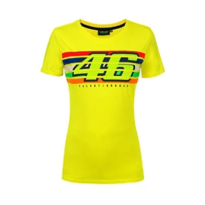 Abbildung von Valentino Rossi T Shirts Classic,Frau,XL,Gelb