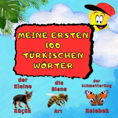 Abbildung von Meine ersten 100 Türkischen Wörter: Zweisprachiges Kinderbuch. Lernen mit Bildern: Türkische Wörter für Kinder ab 3 Jahren. Bilderbuch: Mein Erstes Wörterbuch Deutsch Türkisch.