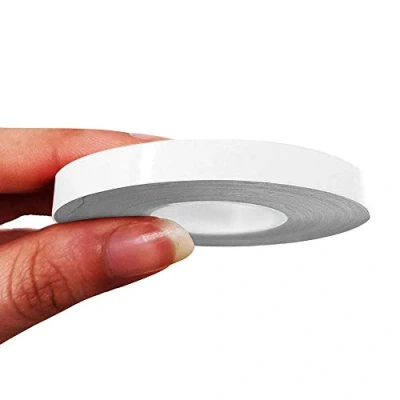 Abbildung von 4R Quattroerre.it 10480 Trim Stripes Klebestreifen für Autos, Weiß, 7 mm x 10 mt