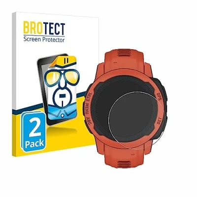 Abbildung von BROTECT (2 Stück Schutzfolie für Garmin Instinct 2S Displayschutz Folie Ultra Klar