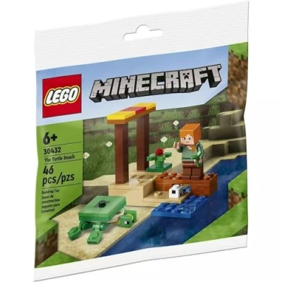 Abbildung von LEGO® Spielbausteine LEGO 30432 Minecraft Schildkrötenstrand (Recruitment Bag)