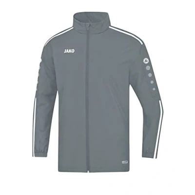 Abbildung von JAKO Herren Allwetterjacke Striker 2.0, steingrau/weiß, 3XL, 7419