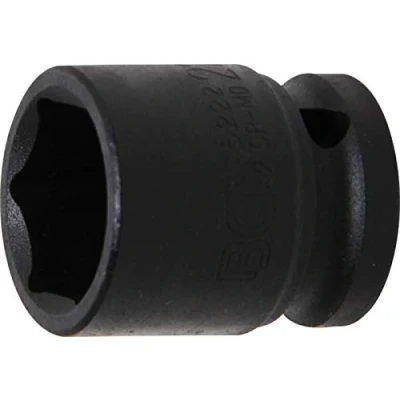 Abbildung von BGS 5222 Kraft Steckschlüssel Einsatz Sechskant 12,5 mm (1/2&quot;) SW 22
