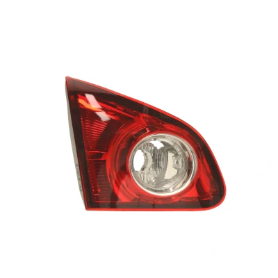 Abbildung von ABAKUS 215 1321L UE Rückleuchte links innerer Teil P21W Rot ohne Lampenträger, Glühlampe NISSAN: Qashqai / Qashqai+2 I