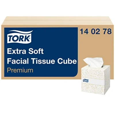 Abbildung von Tork Kosmetiktuch extra weich Würfelbox 100 St. Tücher