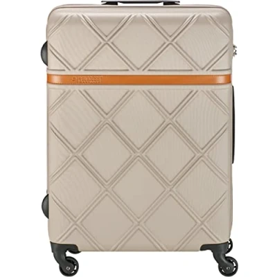 Abbildung von Princess Traveller Whistler, Reisekoffer, Capuccino, Mittel, Stilvoller Koffer, Robustes ABS Material, Kratzfest, 4 um 360 Grad drehbare Räder