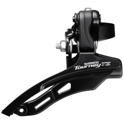 Abbildung von Umwerfer 6/7 fach Shimano Tourney TZ FD TZ500 Down Swing/top Pull Hohe Schelle Ø28,6 Mm 42Z