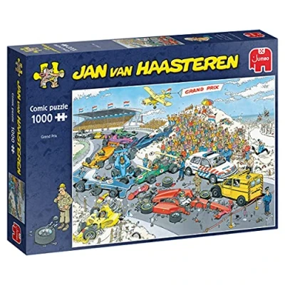 Abbildung von Jumbo Spiele Puzzle 20048 Jan van Haasteren Die Oase 1000 Teile Puzzle, Puzzleteile, Made in Europe