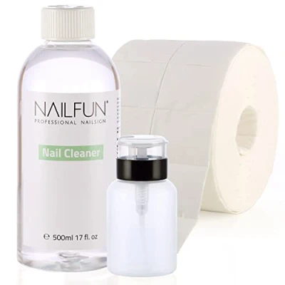 Abbildung von SET Nail Cleaner kosmetisch 500ml + 500 Zelletten 1 Pumpflasche