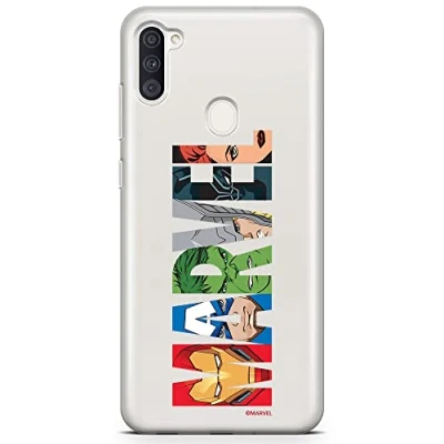Abbildung von ERT GROUP Handyhülle für Samsung A03S Original und offiziell Lizenziertes Marvel Muster 011 optimal an die Form des Handy angepasst, hülle aus TPU