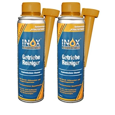 Abbildung von INOX® Getriebereiniger Additiv, 2 x 250 ml Getriebe Spülung löst Verschmutzungen im Getriebesystem, für alle Getriebearten