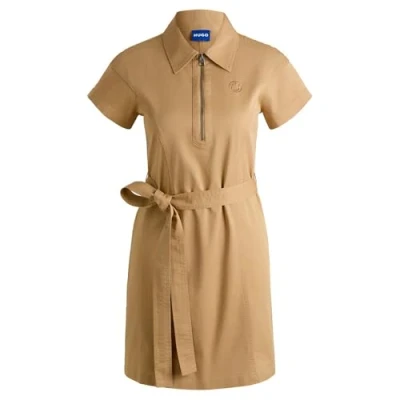 Abbildung von HUGO Kerami Freizeitkleid, Damen, Größe: 42, Open beige