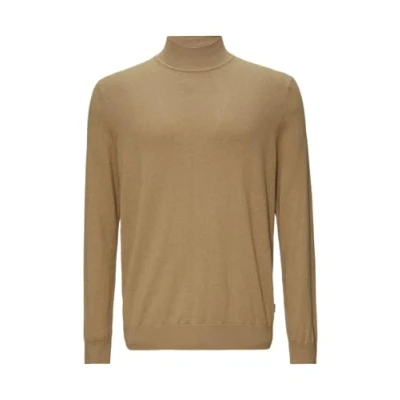 Abbildung von s.Oliver Black Label Melierter MIT Turtleneck Strickpullover, Herren, Größe: XXL, Karamell