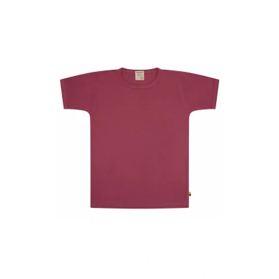Abbildung von loud + proud UNI Tshirt basic für Kinder, Größe: 134/140, Rouge