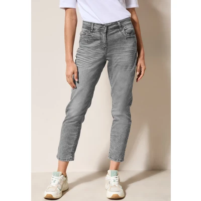 Abbildung von Cecil Jeans Slim Fit, Damen, Größe: 25x26, Grau